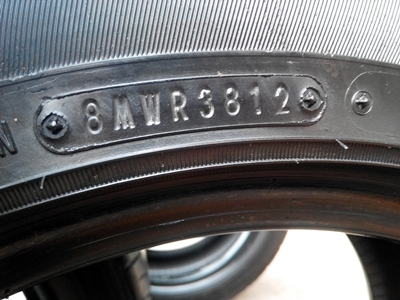 ยาง Dunlop 195/55/15 ปี12 กับ 13 อย่างละ2เส้น