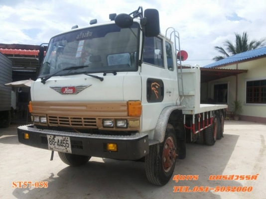 ขายด่วน รถบรรทุก 10 ล้อ HINO 195 แรง / 2 เพลา พื้นเรียบ สภาพสวยพร้อมใช่งาน ราคาสุดคุ้ม