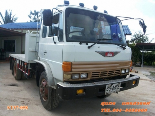 ขายด่วน รถบรรทุก 10 ล้อ HINO 195 แรง / 2 เพลา พื้นเรียบ สภาพสวยพร้อมใช่งาน ราคาสุดคุ้ม
