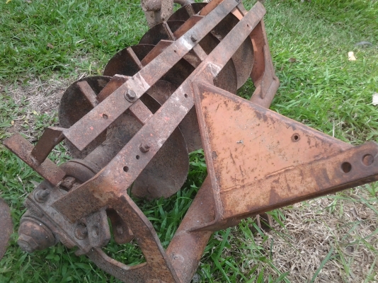 ขายตามสภาพพาน5ติดกับรถไถ22แรงคูโบต้าใบ18นิ้วใบเต็ม