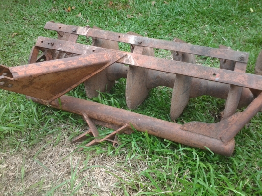 ขายตามสภาพพาน5ติดกับรถไถ22แรงคูโบต้าใบ18นิ้วใบเต็ม