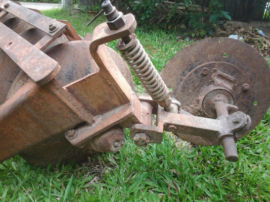 ขายตามสภาพพาน5ติดกับรถไถ22แรงคูโบต้าใบ18นิ้วใบเต็ม