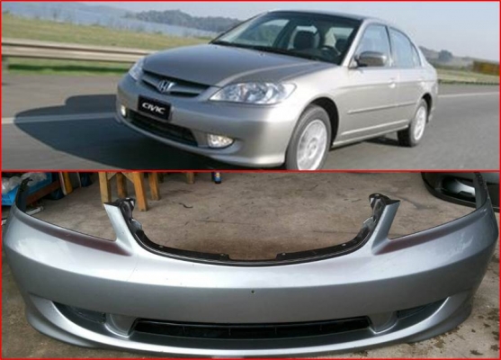 กันชนหน้า CIVIC DIAMENSION ของแท่้มือสอง