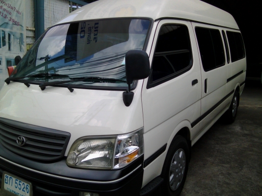 รถตู้commuterหลังคาสูงปี05เบาะ3แถว*ฟรีดาวน์ รถตู้commuterหลังคาสูงปี05เบาะ3แถว*ฟรีดาวน์