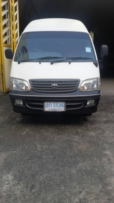 รถตู้commuterหลังคาสูงปี05เบาะ3แถว*ฟรีดาวน์