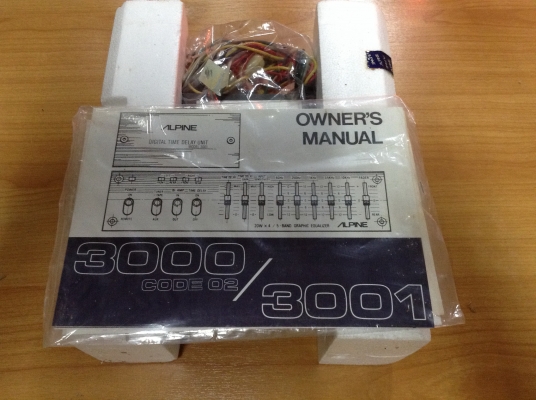 ALPINE Egualizer Model3000 code02 ALPINE Egualizer Model3000 code02