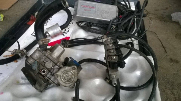 ชุดแก๊สหัวฉีด 4สูบ.ACรุ่น STAG300-4.ขาดแต่ถัง