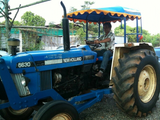 ขาย รถไถ NEWHOLLAND 6630 รถใหม่มือเดียวเอกสารเล่มทะเบียน