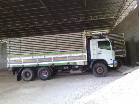 ขายรถบรรทุก 22 ล้อ พ่วงแม่-ลูกไม่ดั๊มพ์ ยี่ห้อ HINO MEGA 320 แรงม้า ปี 2550