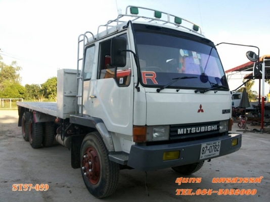 ขายด่วน รถบรรทุก 10 ล้อ MITSUBISHI FUSO 527 / 190 แรง 2 เพลา พื้นเรียบสภาพสวย พร้อมใช้งาน ราคาสุดคุ้ม