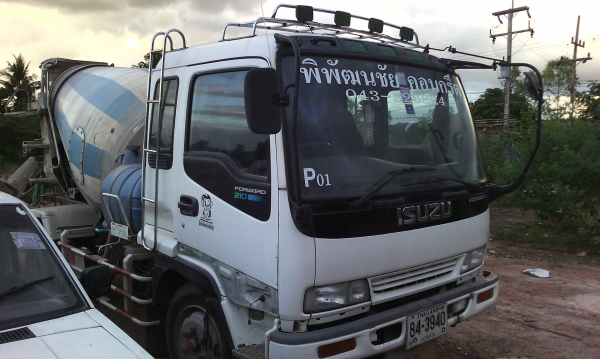 ขายด่วนรถ6ล้อโม้ปูน3.คิวเครือง210แรงม้ามีทะเบืยนเป็นเล่ม