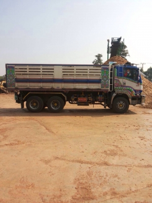 ขายรถสิบล้อดัมพ์พ่วงแม่ลูก Isuzu เครื่อง 360 แรง ปี 53 รถห้างป้ายแดงมือเดียว