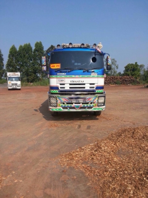 ขายรถสิบล้อดัมพ์พ่วงแม่ลูก Isuzu เครื่อง 360 แรง ปี 53 รถห้างป้ายแดงมือเดียว