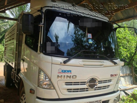 HINO FC9J  คุณสายลม บุญหว่าน นายก อบต.โคกสะอาด จากบุรีรัมภ์มัดจำกลางอากศเรียบร้อยแล้วคะ