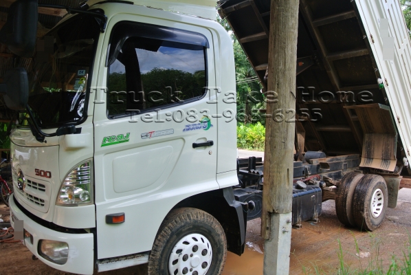 HINO FC9J  คุณสายลม บุญหว่าน นายก อบต.โคกสะอาด จากบุรีรัมภ์มัดจำกลางอากศเรียบร้อยแล้วคะ