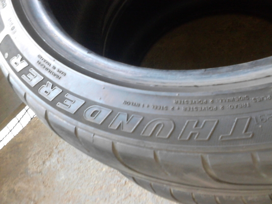 215/45R17 THUNDERER MACH II R701 มี 2 เส้น TEL.081-427-3941 215/45R17 THUNDERER MACH II R701 มี 2 เส้น TEL.081-427-3941