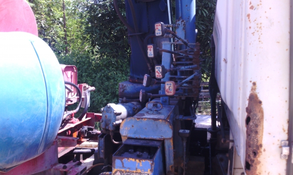 Mitsubishi CANTER 115 โม่ปูน 2.5 ติดเครน 2 ตัน ไม่มีทะเบียน