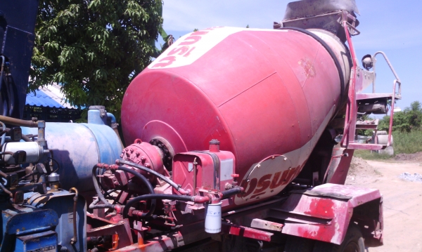 Mitsubishi CANTER 115 โม่ปูน 2.5 ติดเครน 2 ตัน ไม่มีทะเบียน