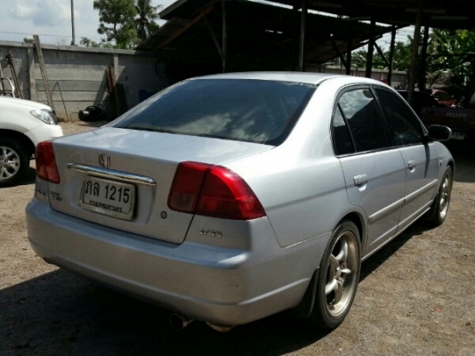 ซีวิค ปี2001 ออโต้ วีเทค เครื่องช่วงล่างดี แก๊สหัวฉีด