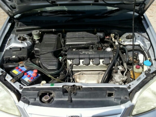 ซีวิค ปี2001 ออโต้ วีเทค เครื่องช่วงล่างดี แก๊สหัวฉีด