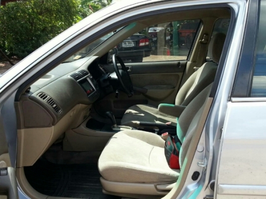 ซีวิค ปี2001 ออโต้ วีเทค เครื่องช่วงล่างดี แก๊สหัวฉีด