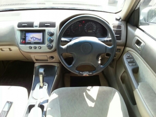 ซีวิค ปี2001 ออโต้ วีเทค เครื่องช่วงล่างดี แก๊สหัวฉีด