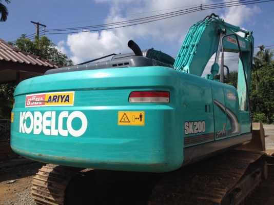 รถแบคโฮ  KOBELCO  200 YN - 8   ( ซุปเปอร์เอ็ก ) , ( รถใช้งาน  1,800  ชม. )   สนใจติดต่อ  081 - 6079515