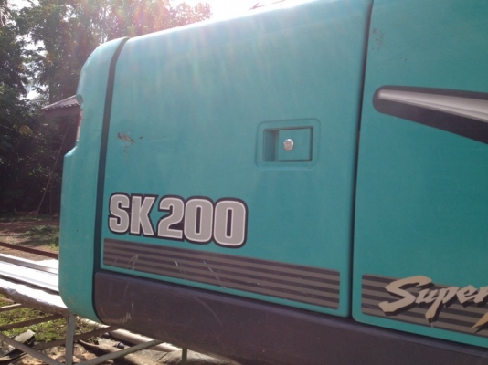 รถแบคโฮ  KOBELCO  200 YN - 8   ( ซุปเปอร์เอ็ก ) , ( รถใช้งาน  1,800  ชม. )   สนใจติดต่อ  081 - 6079515