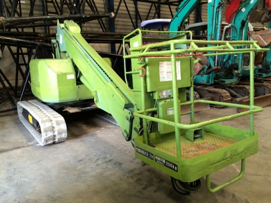 ลิฟต์กระเช้า Hitachi สูง 9 เมตร นำเข้าจากญี่ปุ่น ถูก ๆ เลยครับ