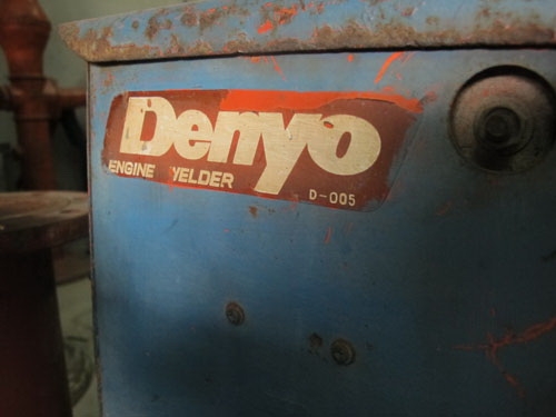 ขายไดท์ปั่นไฟ ใช้เชื่อมได้ของdenyo ญี่ปุ่นแท้