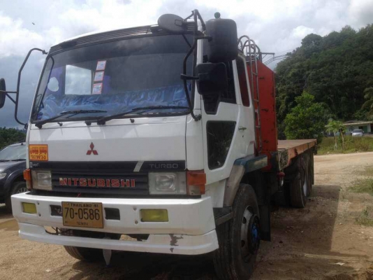 ขาย 10 ล้อพื้นเรืยบแม่ลูกหลงเทอร์โบ 10 สบีด เครื่อง 220 แรง สองเพลาปี 46 รุ่น FN527M-TF5554 ลูก 2 คาน