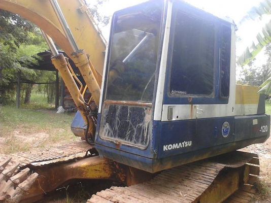 ขายแบคโคKOMATSU PC120-3 เครื่องเดิม ปั้มเดิม เอวแน่น ทำงานเร็ว สภาพพร้อมใช้งาน สนใจโทร 090-8588220คุณนะ ID:narong498 หรือ www.truck.in.th/498