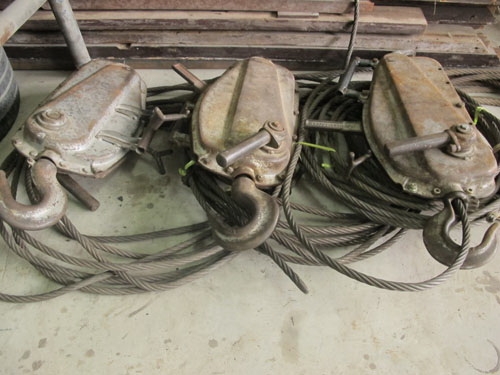 ขายรอกมือโยก รอกปลา รอกตะพาบของอังกฤษพร้อมสลิงแท้มี3ชุดใช้ดีทุกชุด