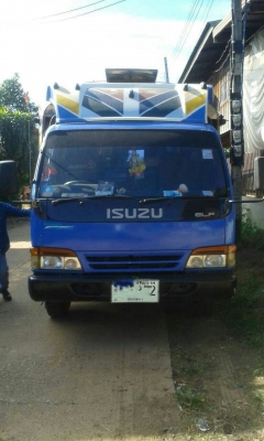 ISUZU NPR 120แรงฝาขาว ห้างแท้ปี 40 พร้อมหลังคาโดยสาร