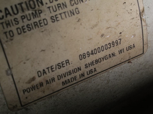 ขายปั๊มลมของอเมริกา ใช้ได้ตามสภาพ