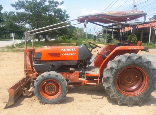 ขายรถไถ่ KUBUTA L45DI ปี53 ใบมีดจาน 6 รถทำงาน 1,830 ชั่วโมง รถสวยพร้อมใช้งาน เล่มทะเบียนพร้อมโอน