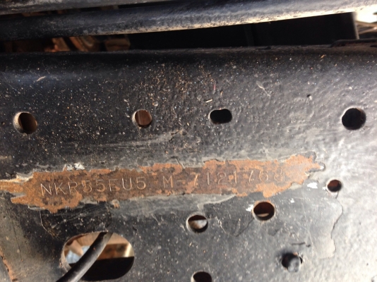 (จบการขายแล้วค่ะ)6  ล้อดั้มอีซูสุ    NKR    88  แรงม้า 3 คิว  เล่มพร้อม...พร้อมใช้งาน..