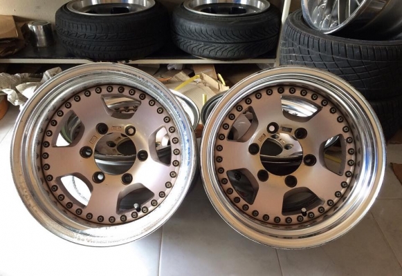 ขายล้อ WORK CRAG 15x7.5 ออฟ-19 6/139.7 ประมูลจากญี่ปุ่น