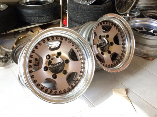 ขายล้อ WORK CRAG 15x7.5 ออฟ-19 6/139.7 ประมูลจากญี่ปุ่น