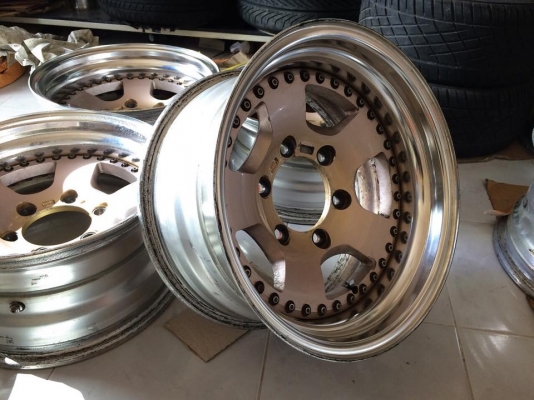 ขายล้อ WORK CRAG 15x7.5 ออฟ-19 6/139.7 ประมูลจากญี่ปุ่น