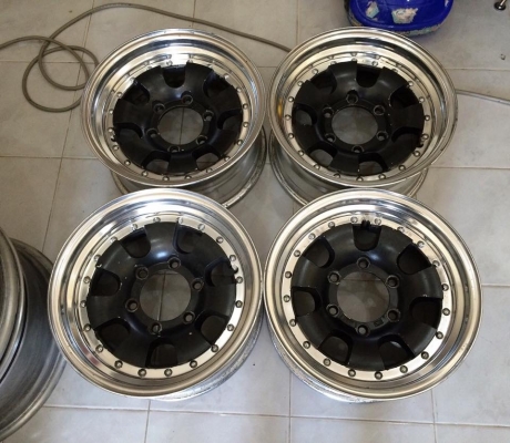 ขายล้อ WORK CRAG 15x7 ออฟ 0 6/139.7 ประมูลจากญี่ปุ่น