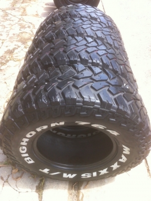 ขายยาง mud 31 maxxis bighorn 764 สภาพสวย ขายยาง mud 31 maxxis bighorn 764 สภาพสวย