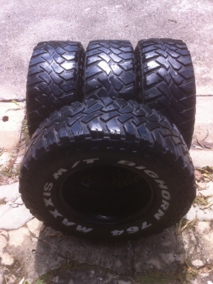 ขายยาง mud 31 maxxis bighorn 764 สภาพสวย