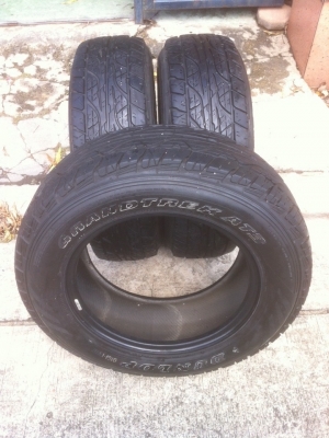 ขายยาง dunlop at3 ขอบ17 พร้อมของแถม