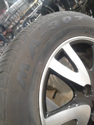 ขอบ 14 แม๊ก ENKI ขนาด 4 รู พร้อมยาง ชุด 4 ล้อ TEL.081-427-3941 ขอบ 14 แม๊ก ENKI ขนาด 4 รู พร้อมยาง ชุด 4 ล้อ TEL.081-427-3941