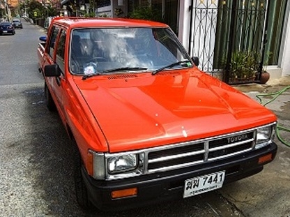 ขายกะบะ 4 ประตู toyota hilux ln