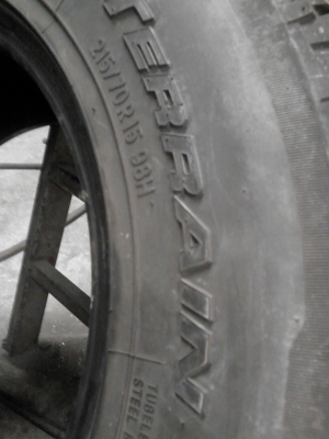 215/70R15 NITTO DURAGRAPPER HIGHWAY TERRAIN มี 1 เส้น TEL.081-427-3941 215/70R15 NITTO DURAGRAPPER HIGHWAY TERRAIN มี 1 เส้น TEL.081-427-3941