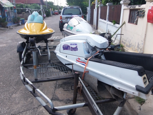 3 ลำ Sea doo 800, kawa 550, lacer jet รวมเทลเลอร์ไปเลย!