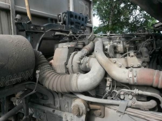 รถบรรทุก 10 ล้อหัวลาก HINO หางสามมิตรพื้นเรียบ รถบรรทุก 10 ล้อหัวลาก HINO หางสามมิตรพื้นเรียบ