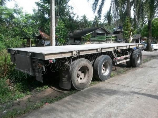 รถบรรทุก 10 ล้อหัวลาก HINO หางสามมิตรพื้นเรียบ รถบรรทุก 10 ล้อหัวลาก HINO หางสามมิตรพื้นเรียบ